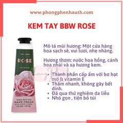 KEM DƯỠNG DA TAY BATH &BODY WORKS TUÝP 29ML