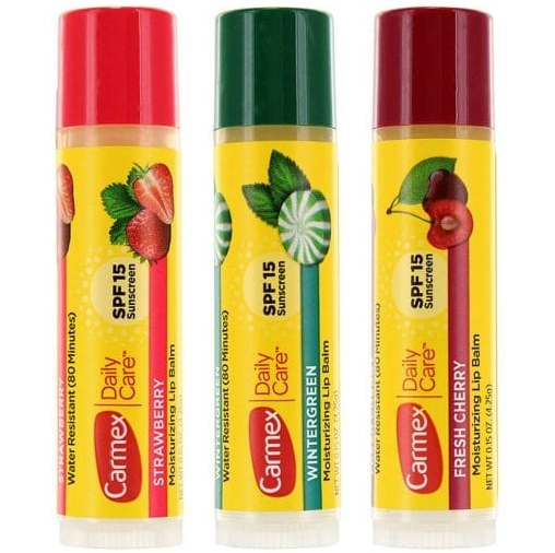 Set 3 cây son dưỡng Carmex Lip Balm mua sale