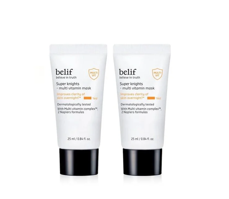 Mặt nạ ngủ Dưỡng Sáng Da Belif Super Knight Multi Vitamin Mask 75ml-25ml