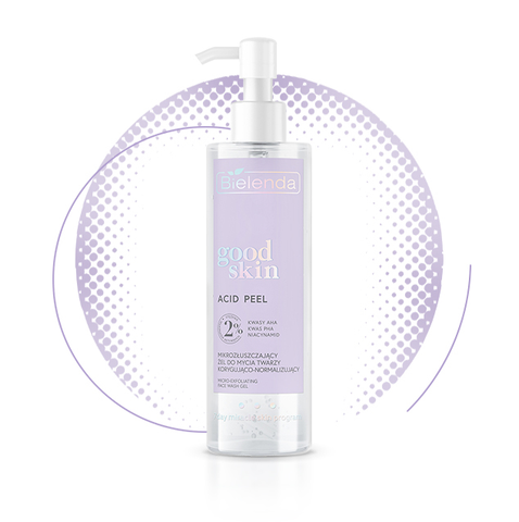 Gel rửa mặt tẩy tế bào chết Bielenda Good Skin Acid Peel 195g