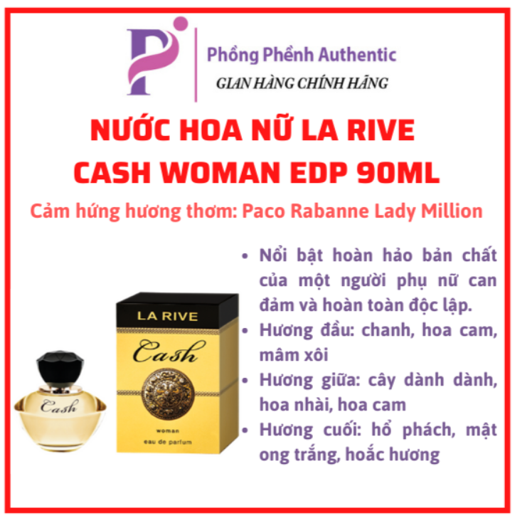 [Chiết 10ML] NƯỚC HOA NỮ LA RIVE