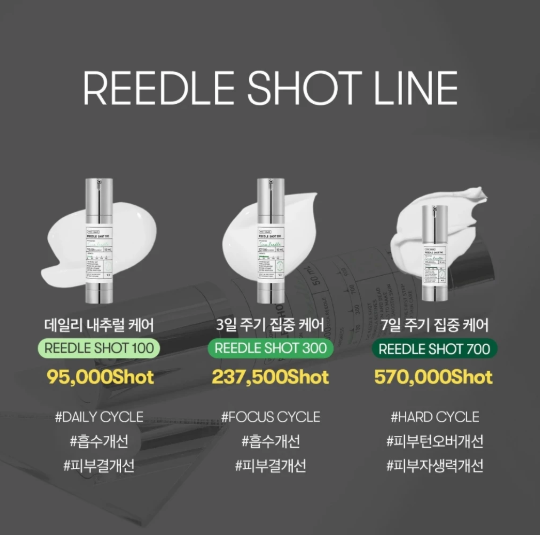 Tinh Chất Vi Kim Tái Tạo và Căng Bóng Da VT Reedle Shot 100 50ml - 30ml