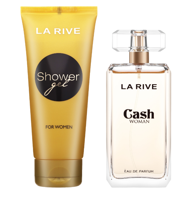 SET QUÀ TẶNG NƯỚC HOA LA RIVE CASH WOMAN CHAI FULL 90ML + SỮA TẮM 100ML