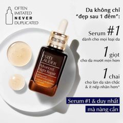 [Bill Mỹ] Set quà tặng Estee Lauder 4 món:SRM 30ml + Serum 50ml + Kem dưỡng 15ml + Kem mắt 5ml - PHỒNG PHỀNH