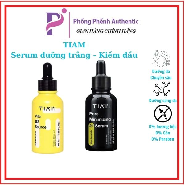 Serum TIAM VITA B3 SOURCE - Pore minimzing niaciamide 10% - 20%