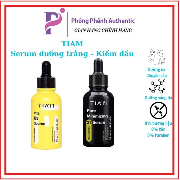 Serum TIAM VITA B3 SOURCE - Pore minimzing niaciamide 10% - 20%