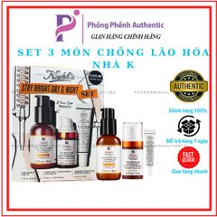 SET 3 MÓN KIEHL'S SERUM C 50ML+KEM MẮT C 15ML+RETINOL10ML