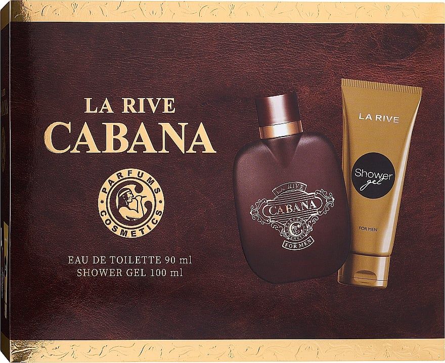 Set quà tặng Nước hoa Nam La Rive Cash - Cabana gồm 1 nước hoa fullsize + 1 gel tắm nước hoa 100ml