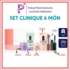 Minisize - SET CLINIQUE GIFT  6 MÓN - PHỒNG PHỀNH
