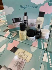 Minisize - SET MÓN FLIGHT CREW  TRAVEL FOR MACY'S kem dưỡng - serum- sữa rửa mặt- mặt nạ ngủ MINISIZE
