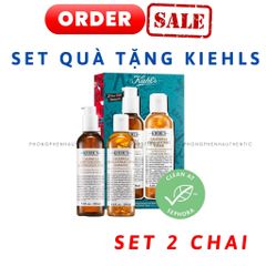 SET SỮA RỬA MẶT + TONER HOA CÚC KIEHL'S CALENDULA CLEANSING- TONER