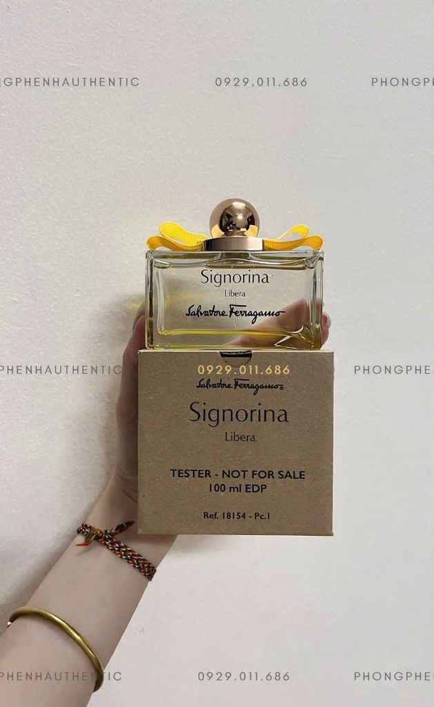NƯỚC HOA NỮ SALVATORE SIGNORINA FIORE - LIBERA TESTER HỘP GIẤY 100ML