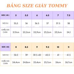 GIÀY NỮ TOMMY HILFIGER MUA SALE US