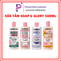 SỮA TẮM SOAP & GLORY NHIỀU MÙI HƯƠNG: CLEAN ON ME - PERFECT ZZZEN - MAGIFI COCO.. CHAI 500ML - PHỒNG PHỀNH