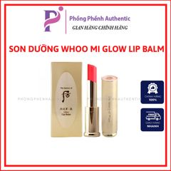 SON DƯỠNG WHOO GLOW LIP BALM FULL SIZE  CÁC MÀU
