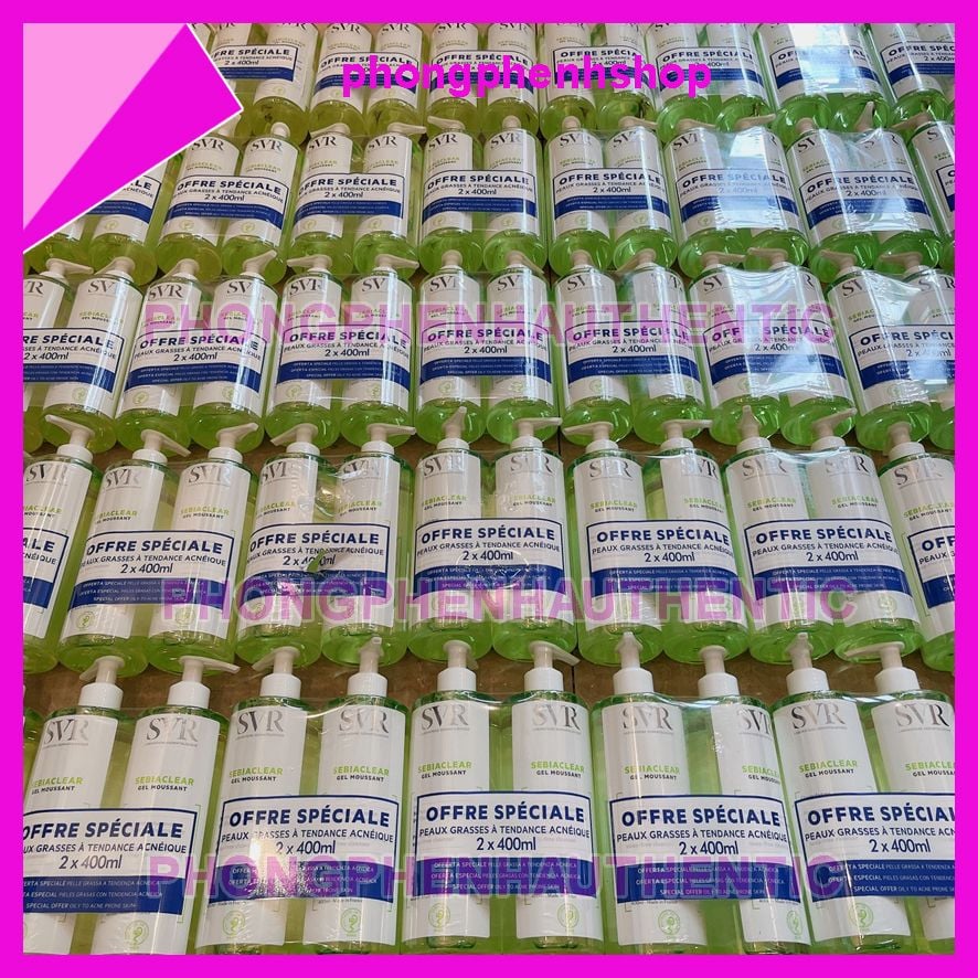 Sữa rửa mặt SVR Sebiaclear Gel Moussant Purifying and exfoliating soap-free cleanser dạng gel