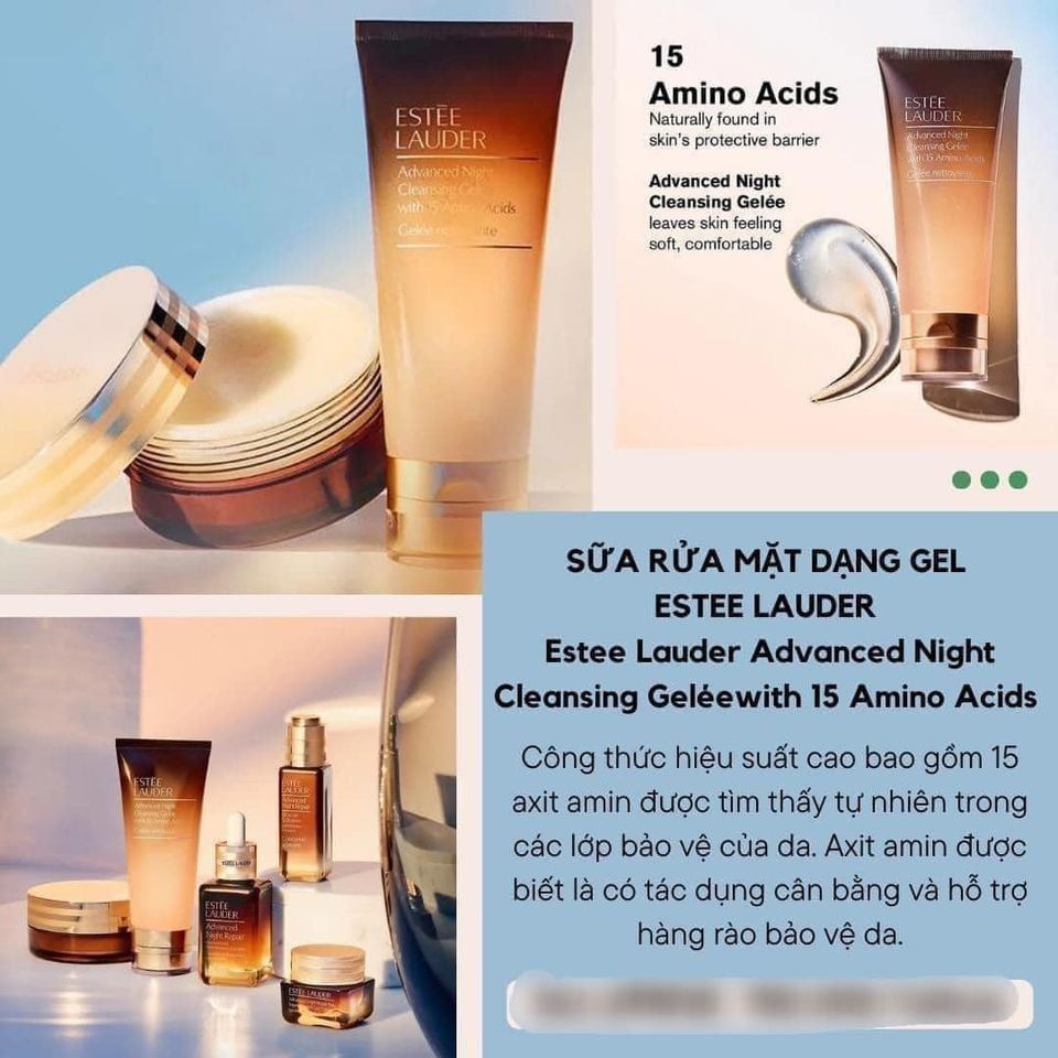 [Bill Mỹ] Set quà tặng Estee Lauder 4 món:SRM 30ml + Serum 50ml + Kem dưỡng 15ml + Kem mắt 5ml - PHỒNG PHỀNH