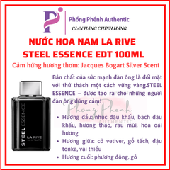 NƯỚC HOA NAM LA RIVE FOR MEN EDT CÁC MÙI MUA SALE