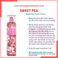 (Đủ mùi) BEST SELLER 10ml xịt thơm toàn thân body mist Bath & Body Works - PHỒNG PHỀNH