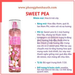 XỊT THƠM CƠ THỂ BATH & BODY WORKS BODY MIST 236ML