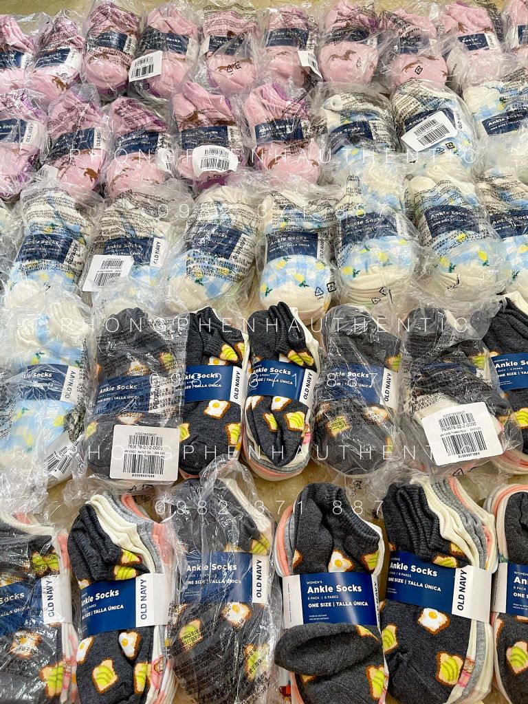 SET 6 TẤT NỮ OLD NAVY MUA SALE US