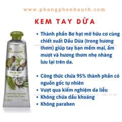 Kem dưỡng da tay Yves Rocher Hand Cream các loại fullsize 30ml - PHỒNG PHỀNH