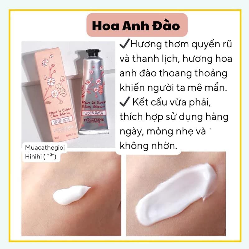 Minisize - KEM DƯỠNG DA TAY L'OCCITANE CÁC MÙI