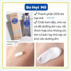 Minisize - KEM DƯỠNG DA TAY L'OCCITANE CÁC MÙI