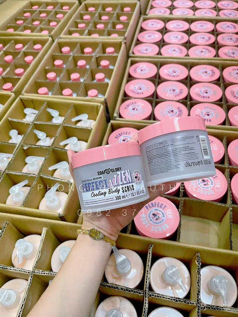 TẨY TẾ BÀO CHẾT TOÀN THÂN SOAP &GLORY PERFECT ZZEN BODY SCRUB 300ML