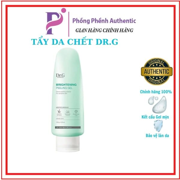 Tẩy da chết dạng gel Dr.G Brightening Peeling Gel cho da nhạy cảm, hỗ trợ làm sáng da