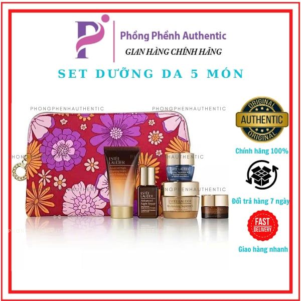 Bộ quà tặng Estee Lauder 5 món - 7 món mini mua Mỹ - PHỒNG PHỀNH