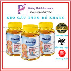 Kẹo Gấu  Đức Mivolis Multivitamin Barchen (HỘP 60V)