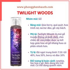 (Đủ mùi) BEST SELLER 10ml xịt thơm toàn thân body mist Bath & Body Works - PHỒNG PHỀNH