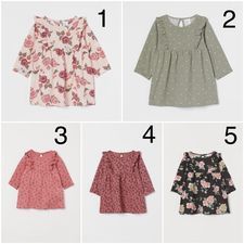 VÁY HM KID AUTH BÉ GÁI DÀI TAY VỢT SALE