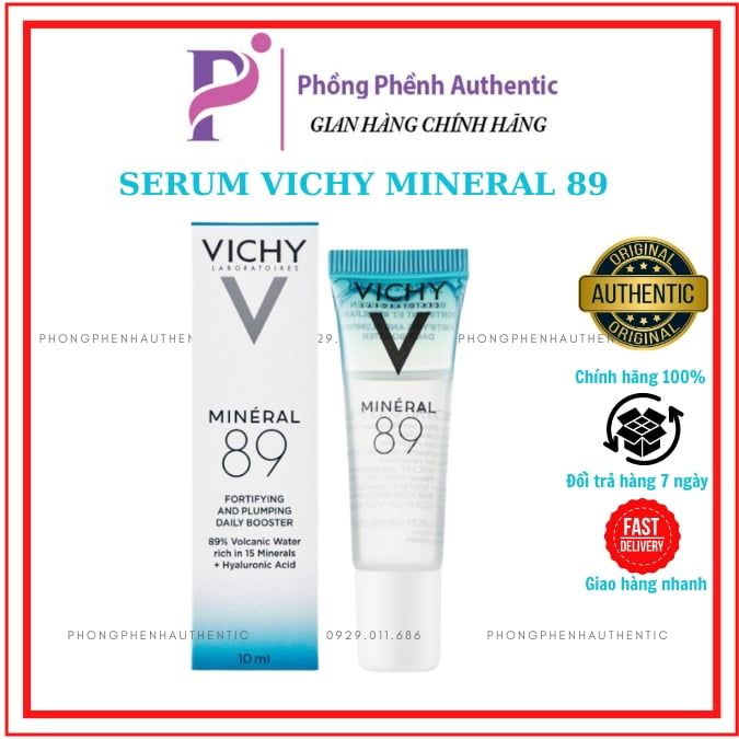 Serum Vichy Mineral 89 vợt sale