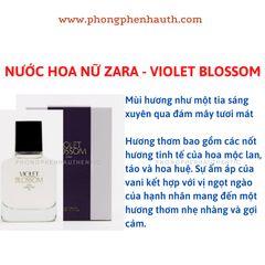 [30ML] Nước hoa Nữ ZARA các mùi mua sale