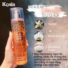 XỊT THƠM CƠ THỂ BATH & BODY WORKS BODY MIST 236ML