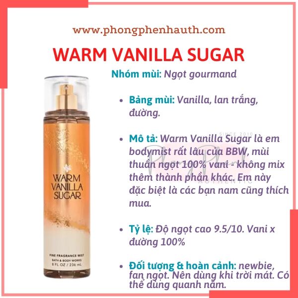XỊT THƠM CƠ THỂ BATH & BODY WORKS BODY MIST 236ML