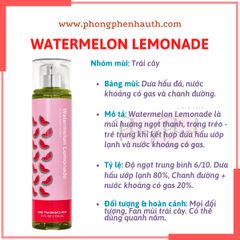 (Đủ mùi) BEST SELLER 10ml xịt thơm toàn thân body mist Bath & Body Works - PHỒNG PHỀNH