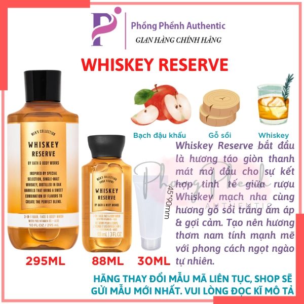 Sữa Tắm Nam Bath & Body Works Men’s Collection 295ml - Chính Hãng