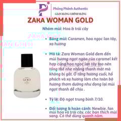 [CHIẾT 10ML - ĐỌC KĨ MÔ TẢ] Nước hoa ZARA EDP - EDT CÁC MÙI BLACK AMBER, RED VANILLA, WONDER ROSE, FEMME, ORCHID...VV