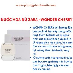 [30ML] Nước hoa Nữ ZARA các mùi mua sale