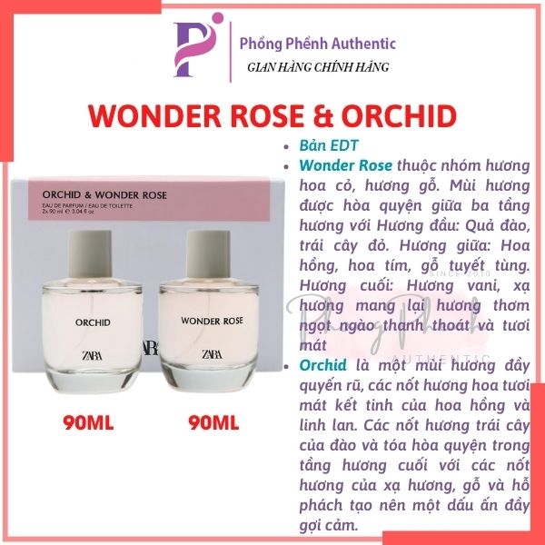 [CHIẾT 10ML - ĐỌC KĨ MÔ TẢ] Nước hoa ZARA EDP - EDT CÁC MÙI BLACK AMBER, RED VANILLA, WONDER ROSE, FEMME, ORCHID...VV