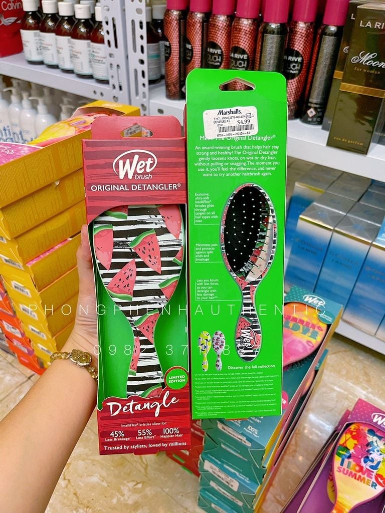 Lược gỡ rối WET BRUSH full size mua sale