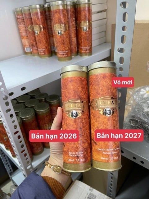 Nước hoa Nam Cuba Gold - Cuba Magnum Eau de Toilette Spray 35ml - 100ml - 130ml - PHỒNG PHỀNH