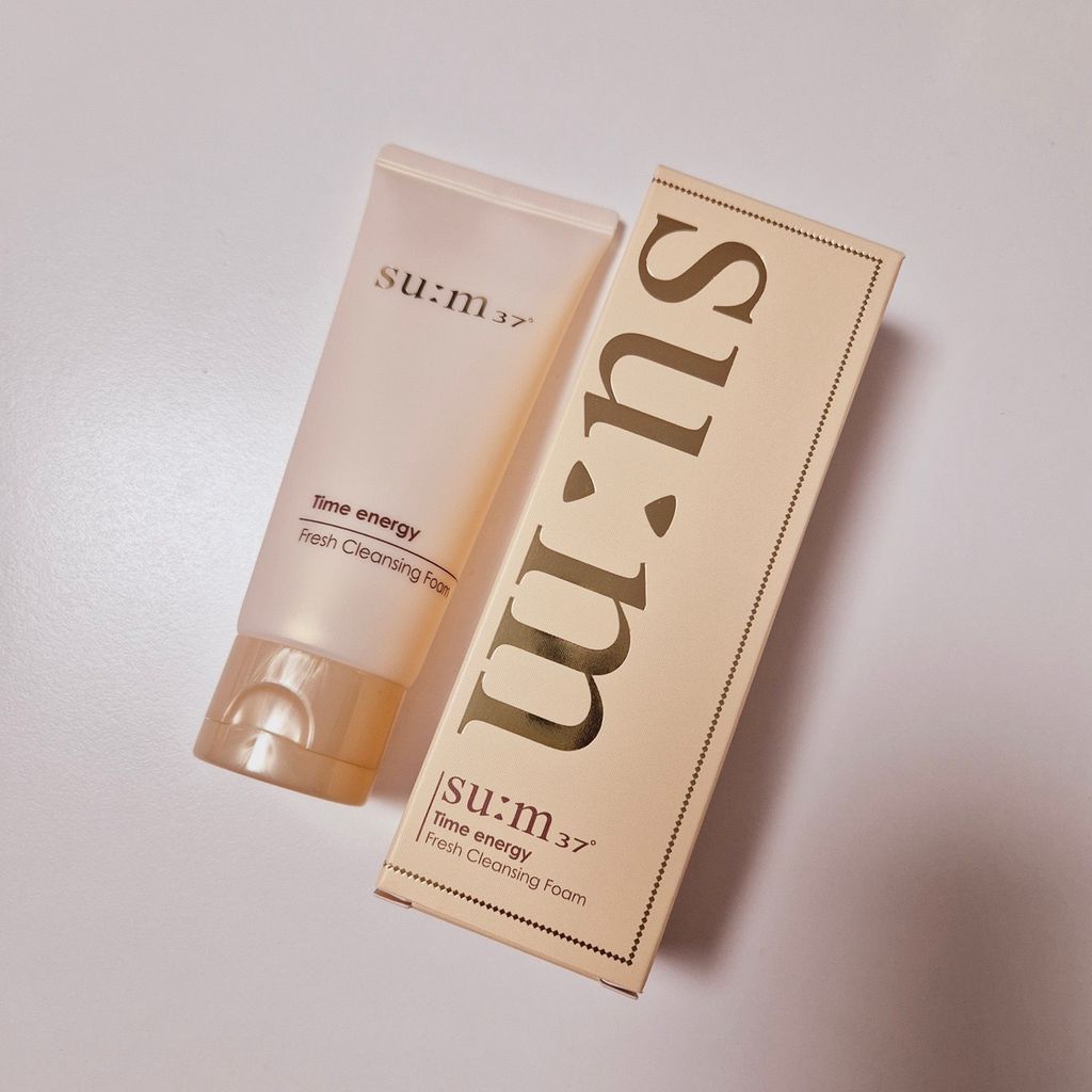 SỮA RỬA MẶT DƯỠNG SÁNG DA SUM 37 TIME ENERGY FRESH CLEANSING FOAM 100ML NO BOX