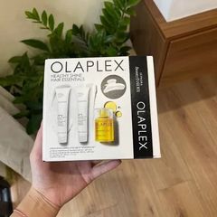 Set 4 món OLAPLEX gồm 1 dầu gội 20ml + 1 dầu xả 20ml + 1 dưỡng tóc 30ml + 1 kẹp tóc (đủ bill) - PHỒNG PHỀNH