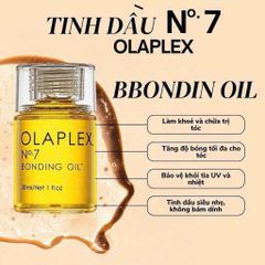 Set 4 món OLAPLEX gồm 1 dầu gội 20ml + 1 dầu xả 20ml + 1 dưỡng tóc 30ml + 1 kẹp tóc (đủ bill) - PHỒNG PHỀNH