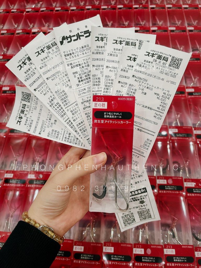 Kẹp Bấm Mi Shiseido Eyelash Curler Recourbe Cils 213 Nhật Bản (đủ bill) - PHỒNG PHỀNH