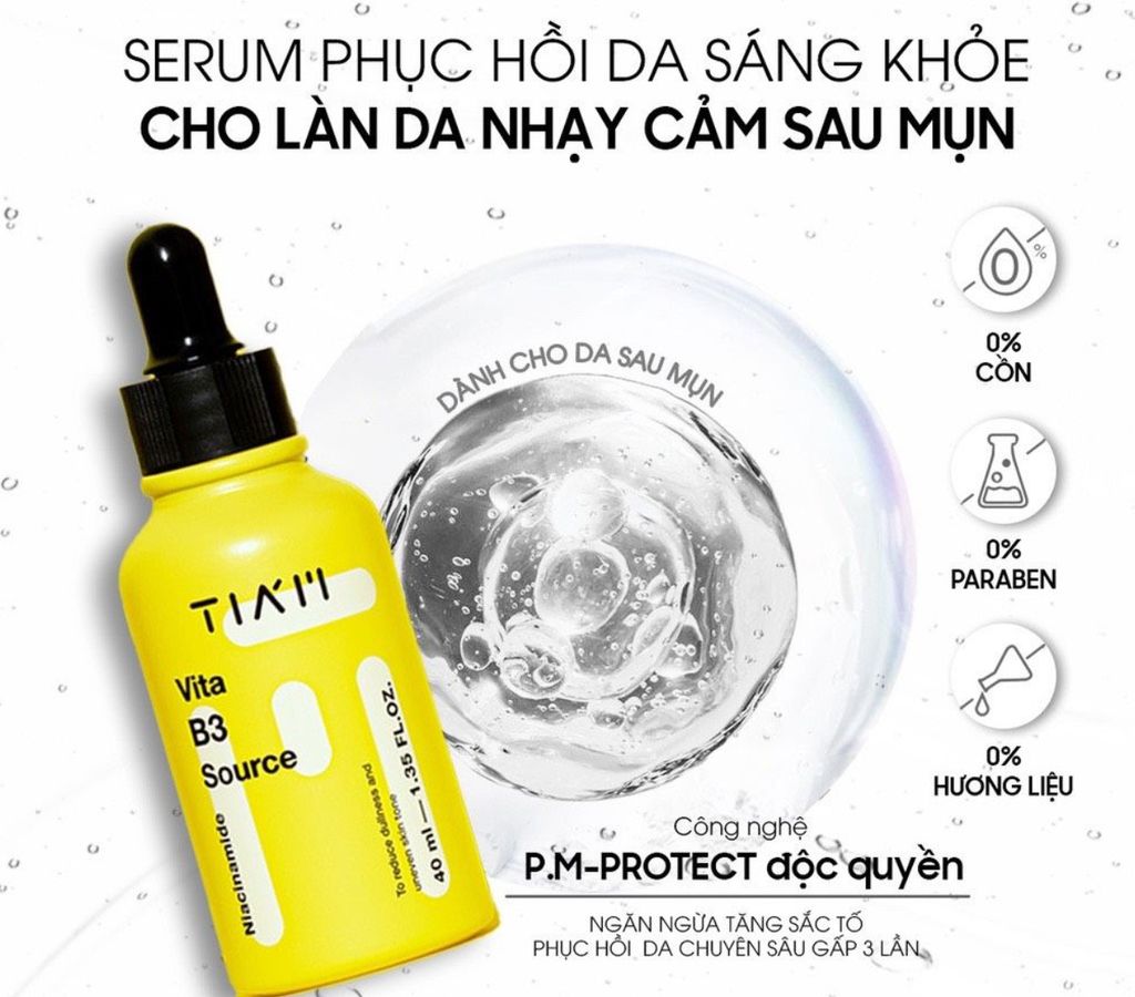 Serum TIAM VITA B3 SOURCE - Pore minimzing niaciamide 10% - 20%